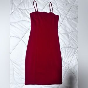 Sphagetti strap midi dress size small.